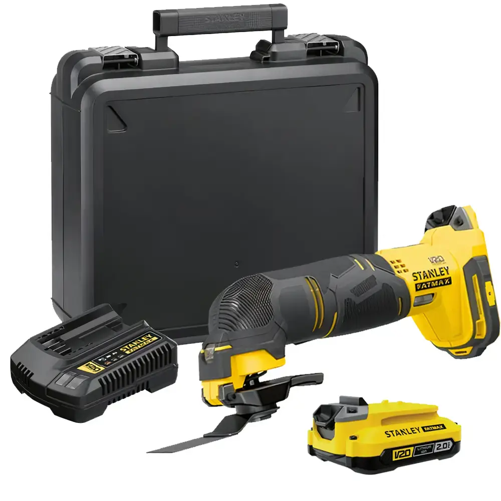 Multiferramenta oscilante 20V max maleta 9 SCT500D1K-BR Stanley