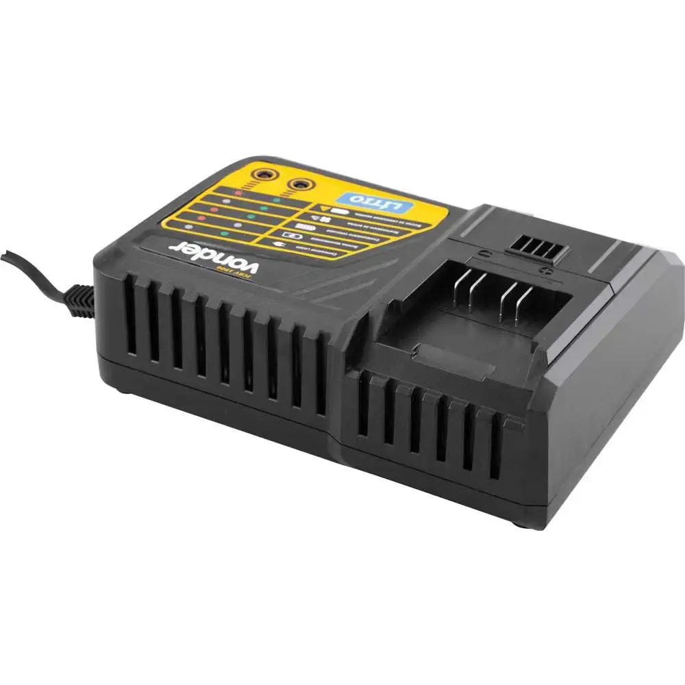 Carregador de bateria 18V rápido bivolt 6004180600 Vonder — fotografia 3