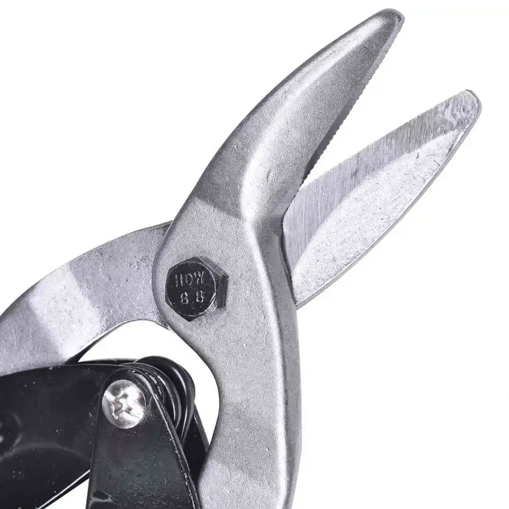 Tesoura funileiro 10 POL 250 MM corte esquerdo aviação MTX — fotografia 3