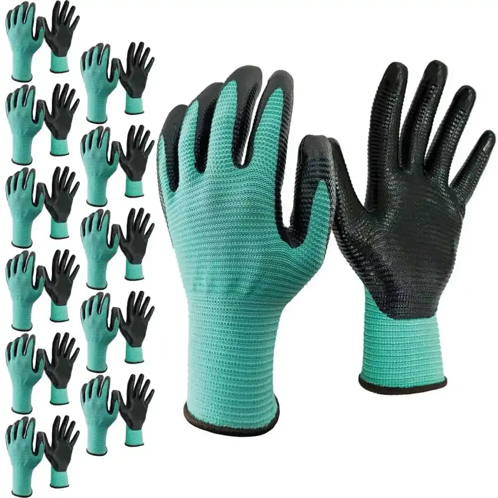 Luva de segurança CG supertact wave com 12 pares Carbografite