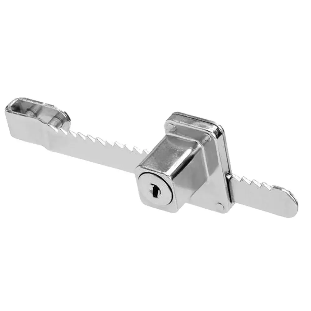 Fechadura vitrine 3F 140MM np Soprano