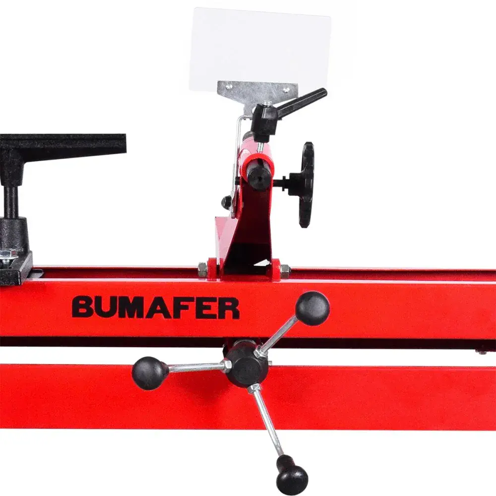 Torno para madeira copiador 1000MM 550W bivolt Bumafer — fotografia 5