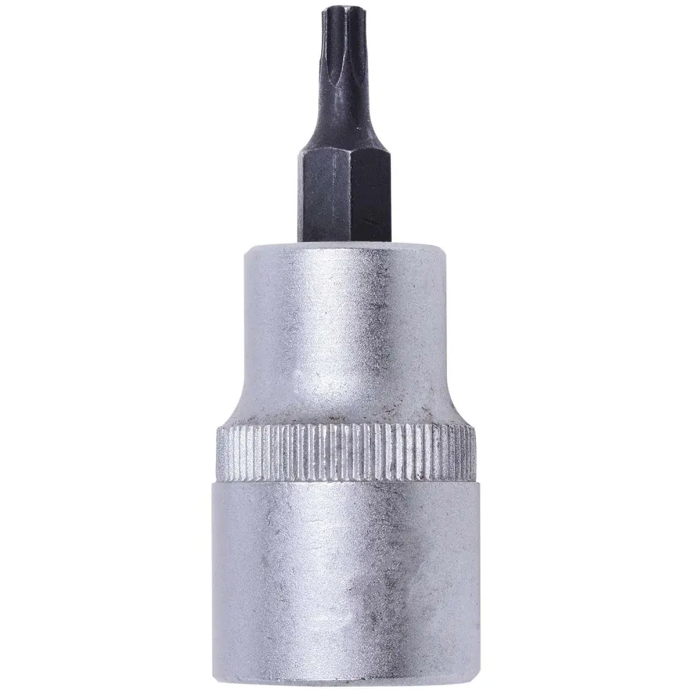 Soquete hexalobular t 25 curto macho enc. 1/2 060985 Robust