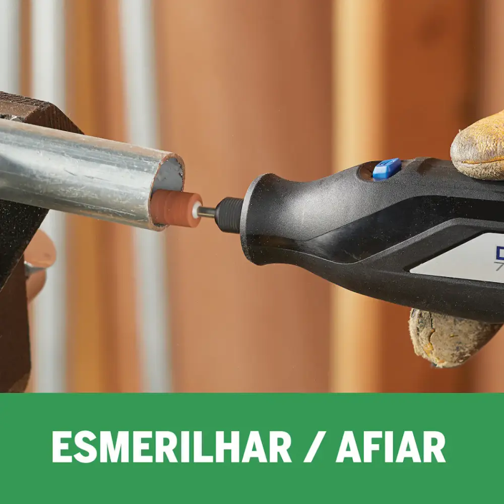 Retífica Dremel 7350 bateria 4V bivolt Dremel — fotografia 9
