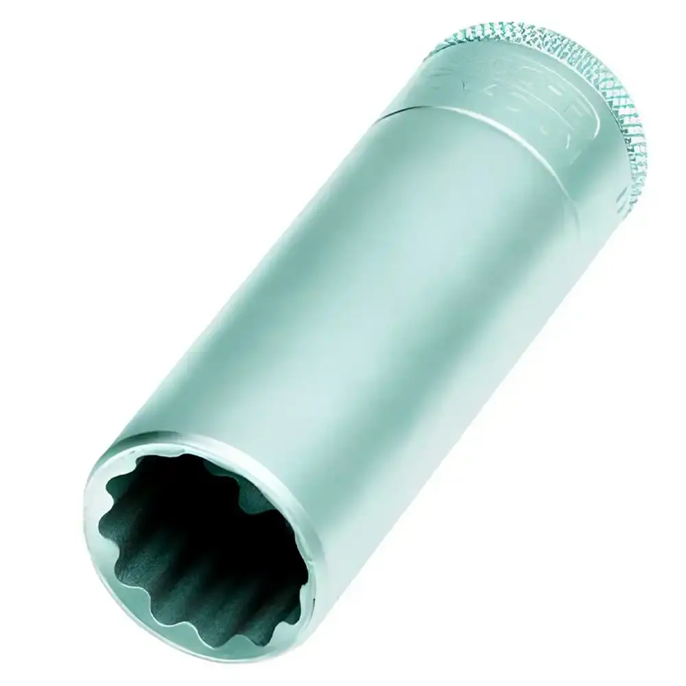 Soquete 1/2 Pol x 9/16 Pol Longo Estriado D19L 015754 GEDORE — fotografia 3