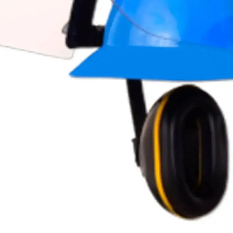 Capacete kit conjulgado com protetor auditivo e lente tipo bolha 800328 camper — fotografia 4