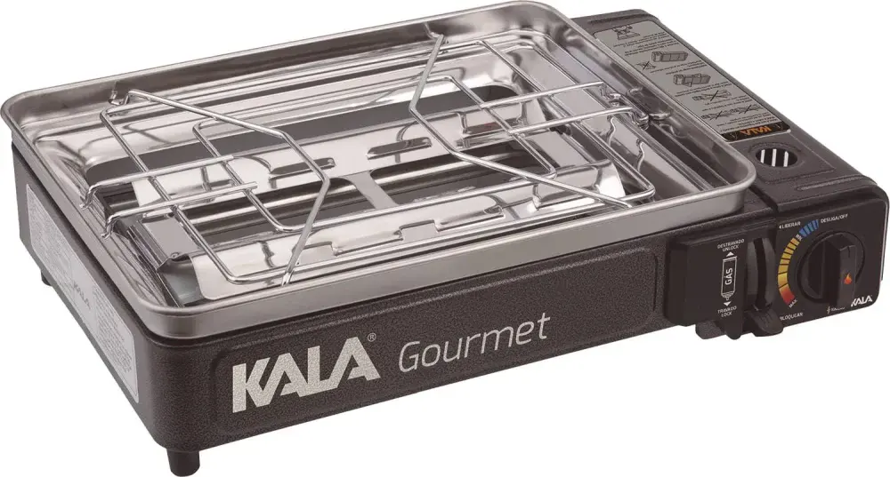 Fogareiro gourmet 3 em 1 a gás Kala — fotografia 7