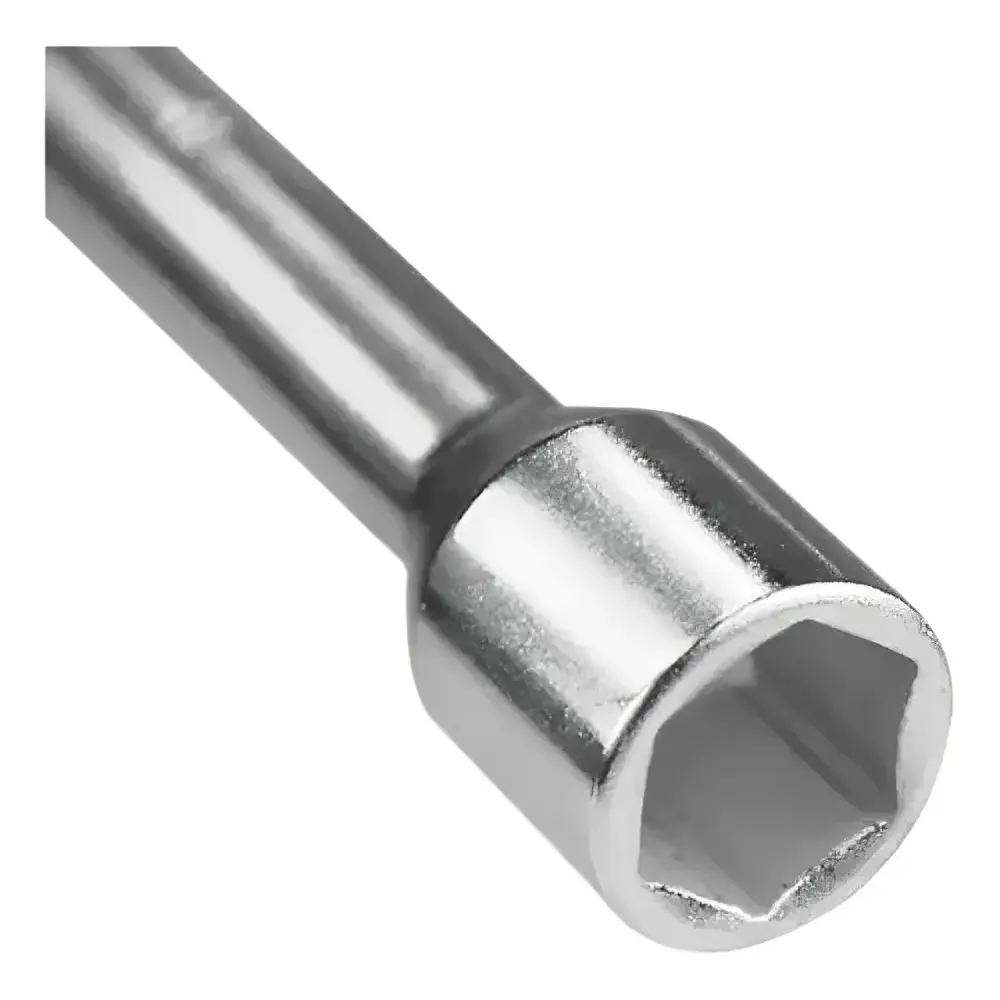 Chave de roda cruz 4 bocas 17X19X21X23MM ImportWay — fotografia 3