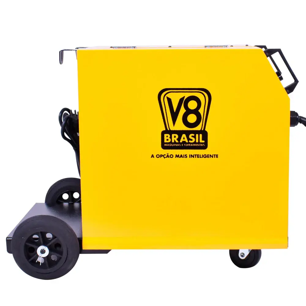 Máquina de solda mig flex 195A com tocha 6,2KVA 0,8MM 220V V8 brasil — fotografia 3