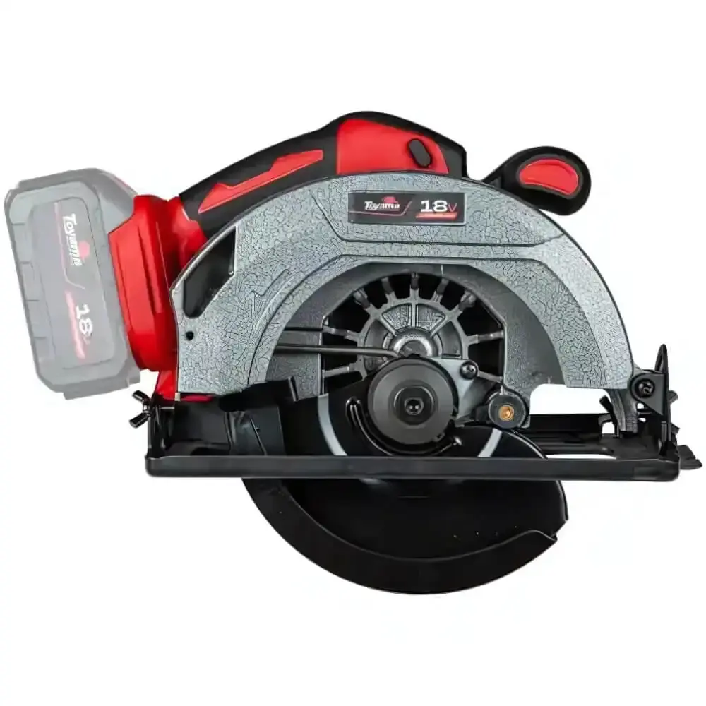 Serra circular a bateria 18V 180 MM 950W sem bateria Toyama — fotografia 6