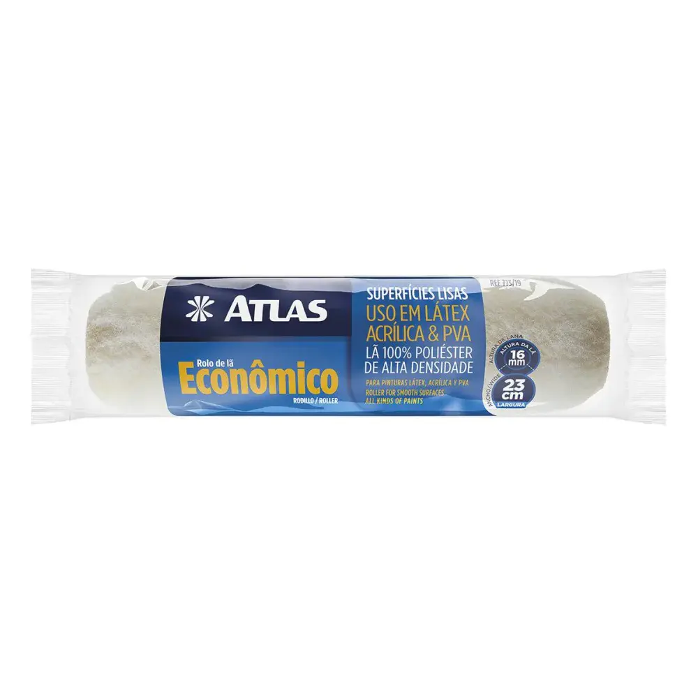 Rolo econ la sint Atlas premium 23CM sem cb — fotografia de referência