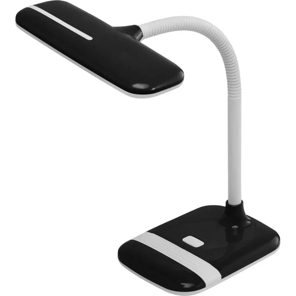 Luminária de mesa led articulada preta e branca 4W biv Liege — fotografia de referência