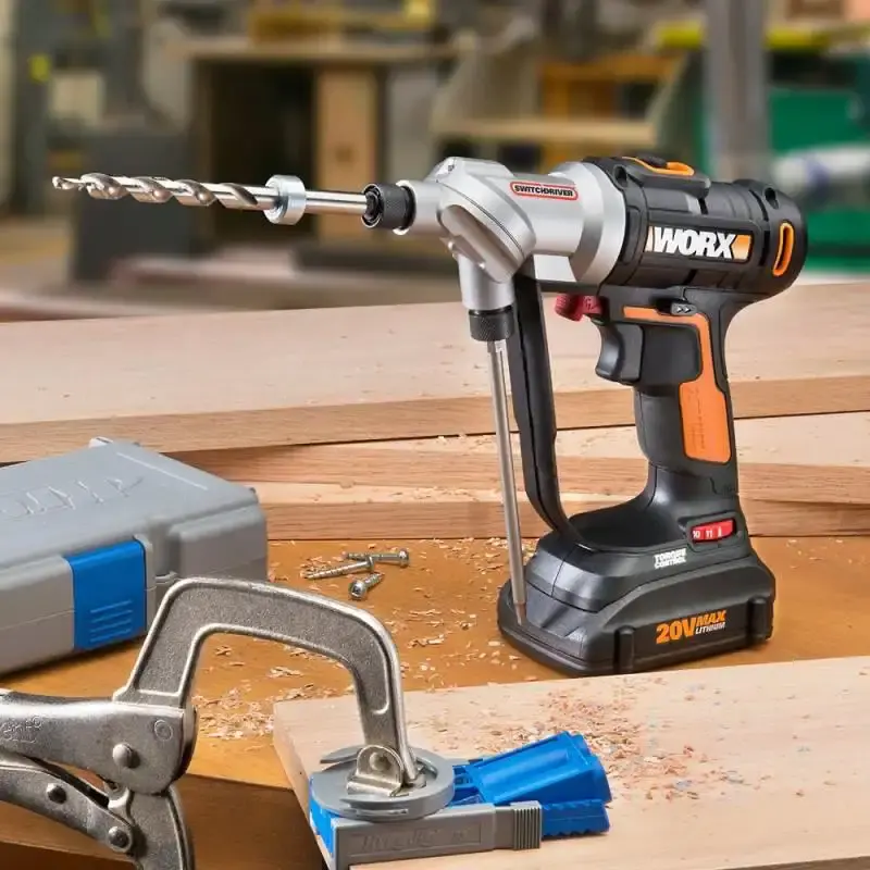Parafusadeira e Furadeira 20V Wx176.9 s/ Bateria e Carregador WORX — fotografia 5