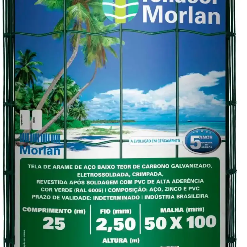 Tela Multiuso PVC Revestida Tellacor 1.00M x 25M Verde 3721 MORLAN — fotografia 3