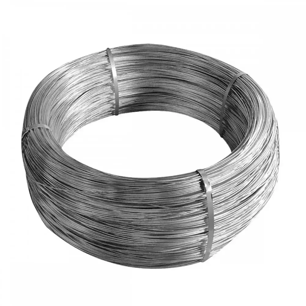 Arame liso galvanizado BWG06 5,16MM 50KG Acerosid — fotografia de referência