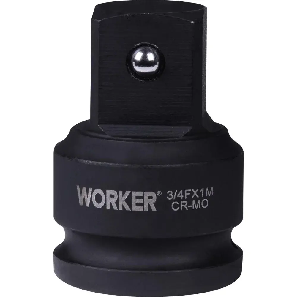 Adaptador para soquete de impacto 3/4 x 1 Worker — fotografia de referência