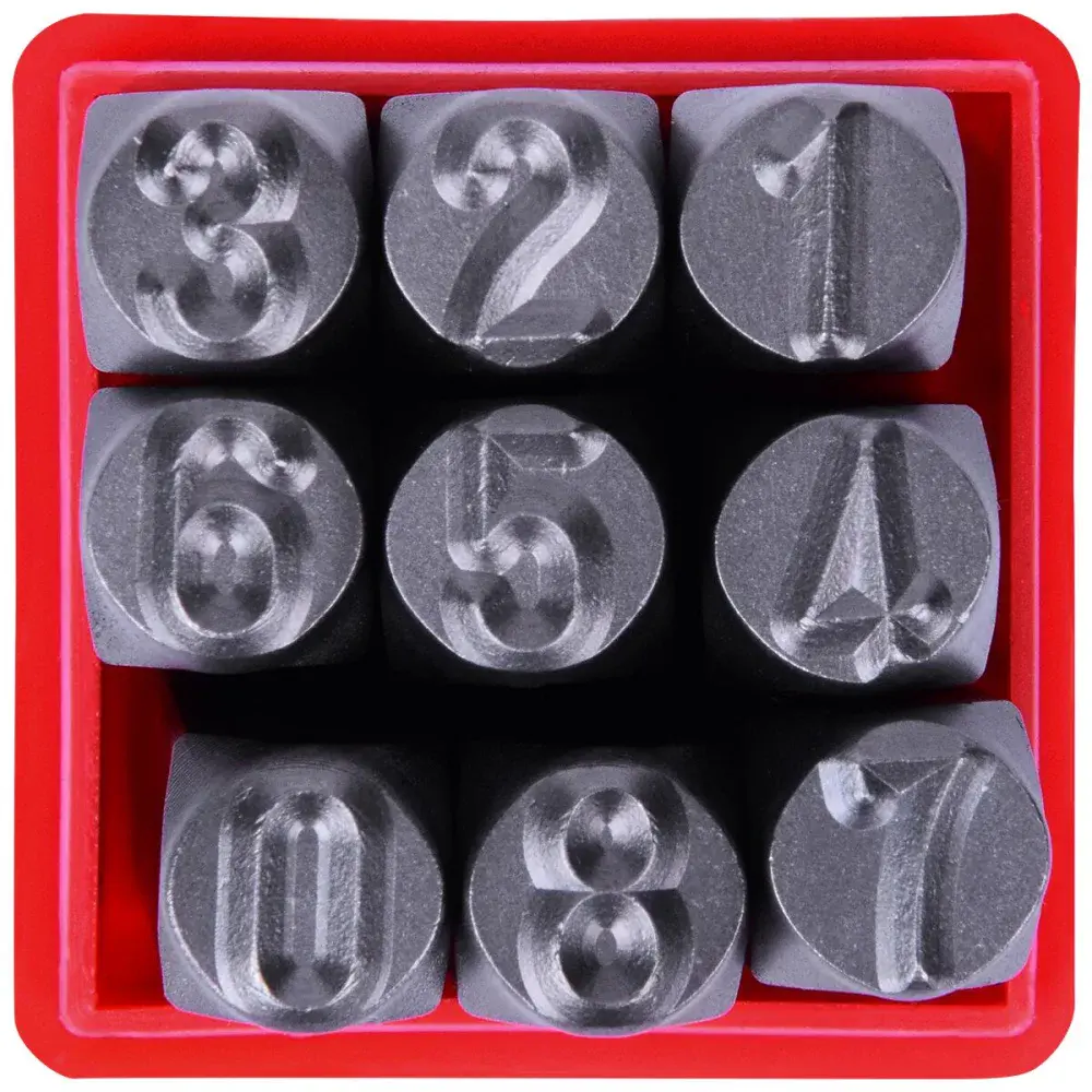 Jogo de algarismo para gravação 8MM Worker — fotografia 3