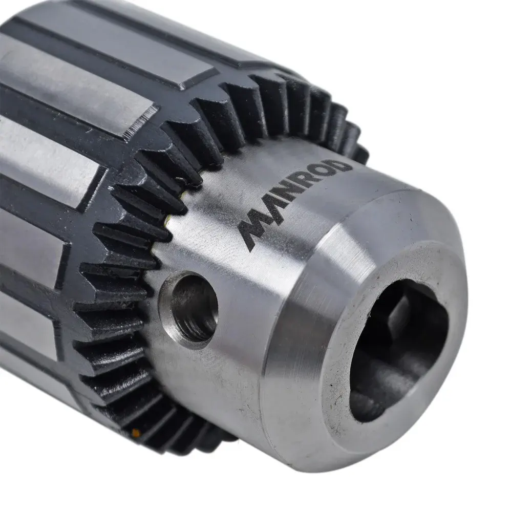 Mandril com chave pesado B16 p/ torno MR301 MR-344202 Manrod — fotografia 5