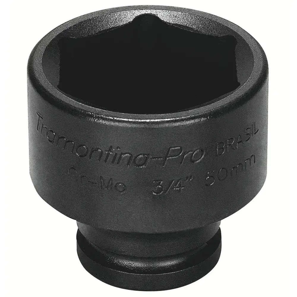 Soquete de impacto sextavado com encaixe 3/4 20MM Tramontina — fotografia 2