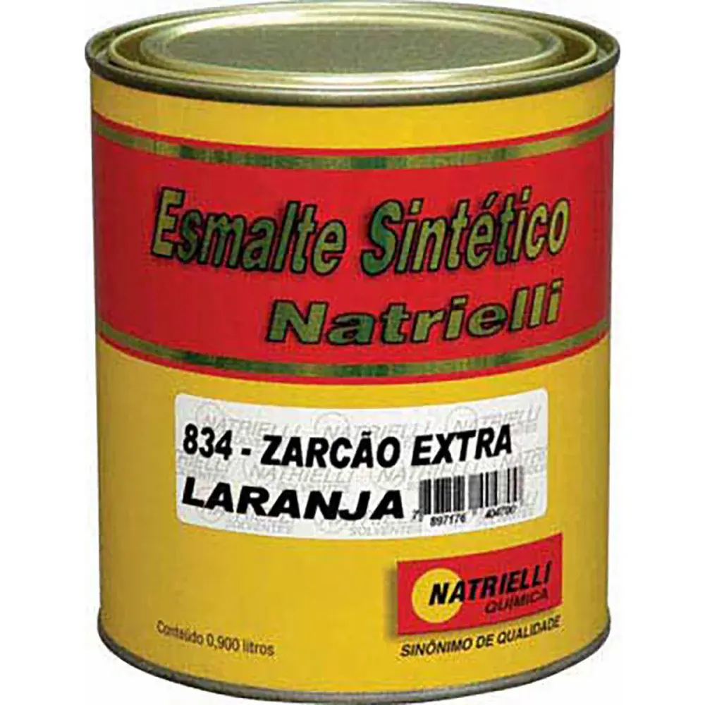 Zarcão extra oxido Natrielli 834 900ML laranja
