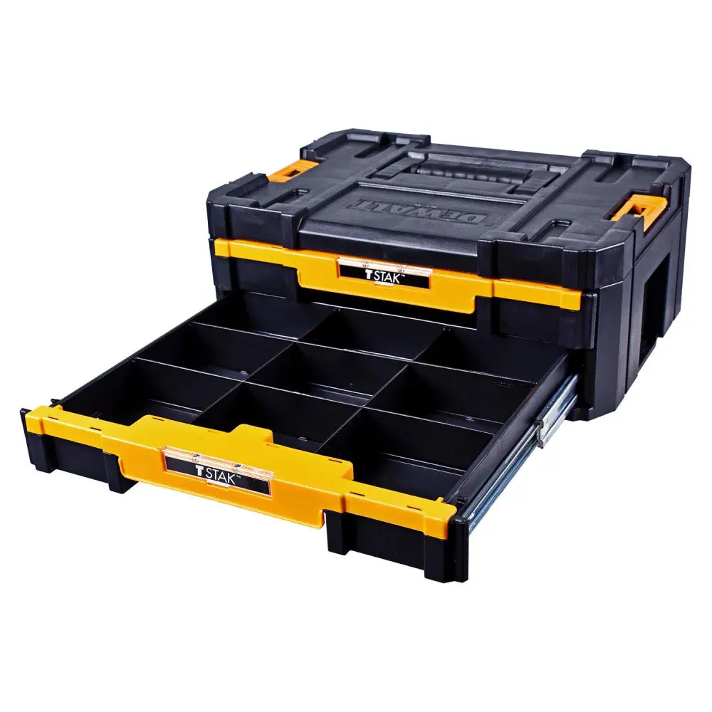 Caixa organizadora para ferramentas tstak N4 16,5 7,5KG Dewalt — fotografia 3