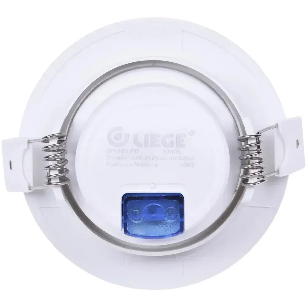 Spot led PAR30 embutir redonda 10W amarela Liege — fotografia 9