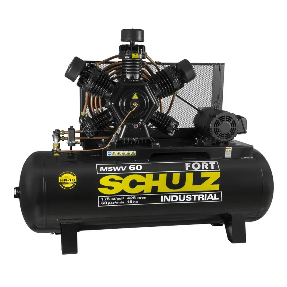 Compressor mswv 60/425 15HP Schulz — fotografia de referência