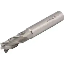 Fresa de topo em aço rápido 4,0MM 4 cortes Vonder — fotografia 2