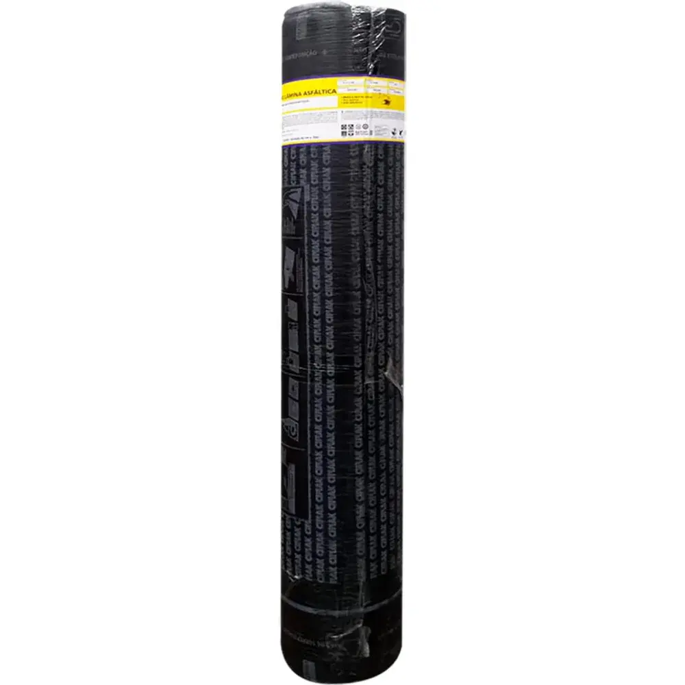 Manta asfáltica impermeabilizante em alumínio 2MM 4KG ciplak Sika