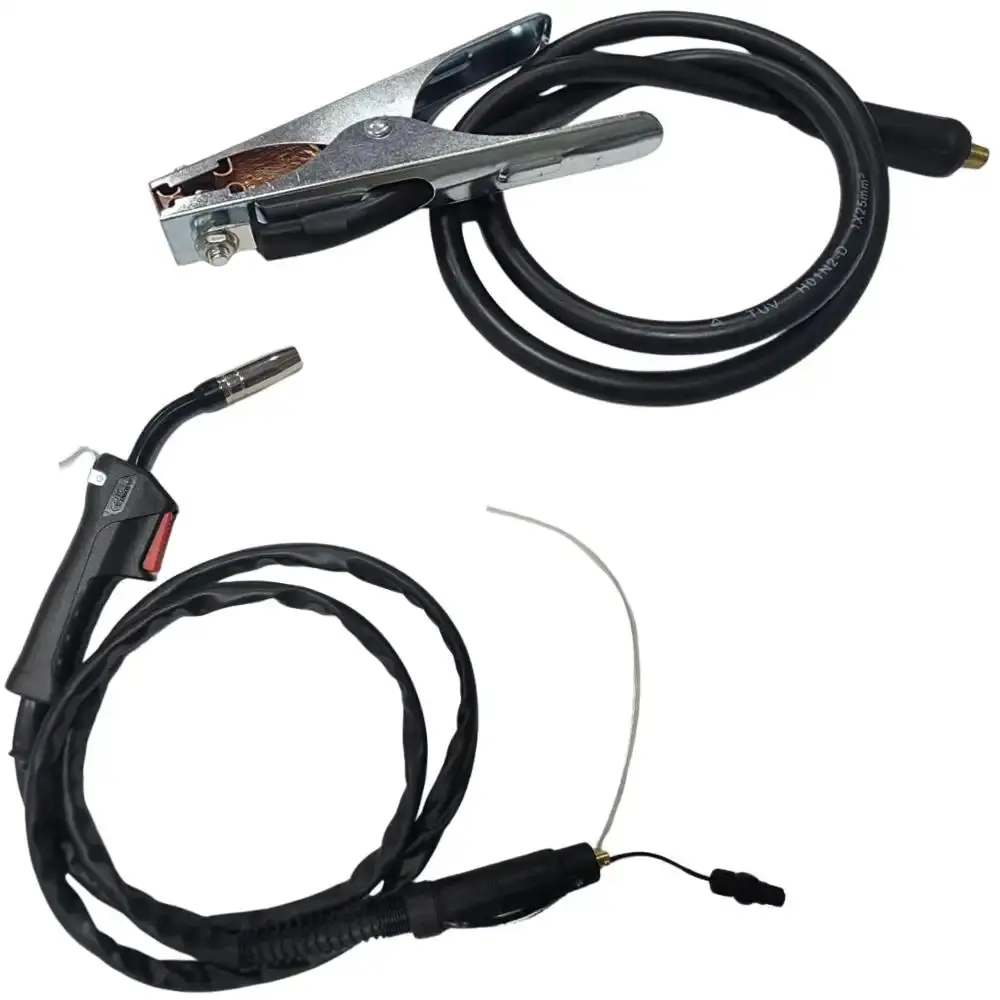 Máquina solda multiprocesso mig, MIG sem gás, TIG eletrodo EVAFLUX-180 bivolt Evald — fotografia 5