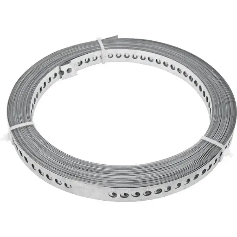 Fita de aço perfurada 19X0.40 MM rolo com 30 metros Vonder