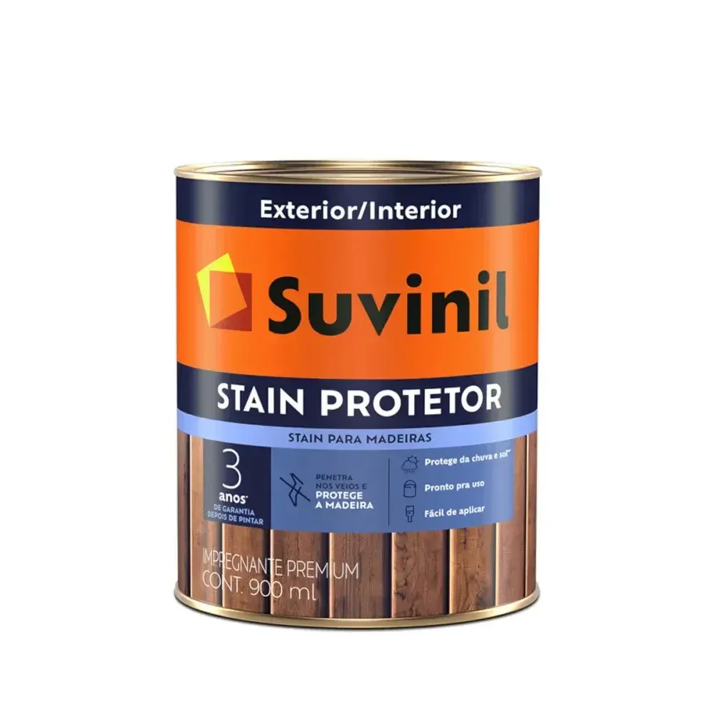 Verniz impregnante stain protetor imbuia 900ML Suvinil — fotografia 2