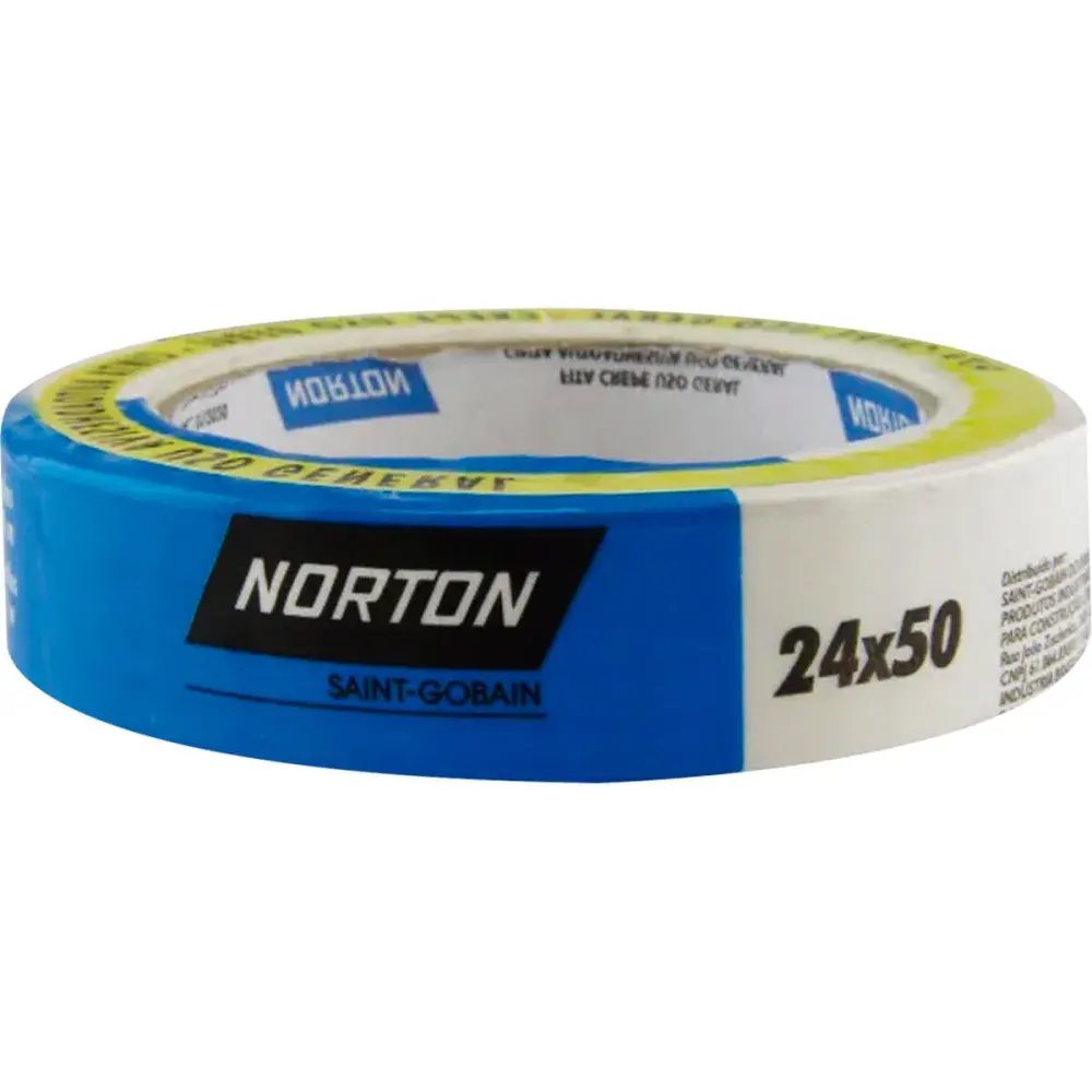 Fita crepe sanfonada para uso geral 24MM 50M Norton — fotografia de referência