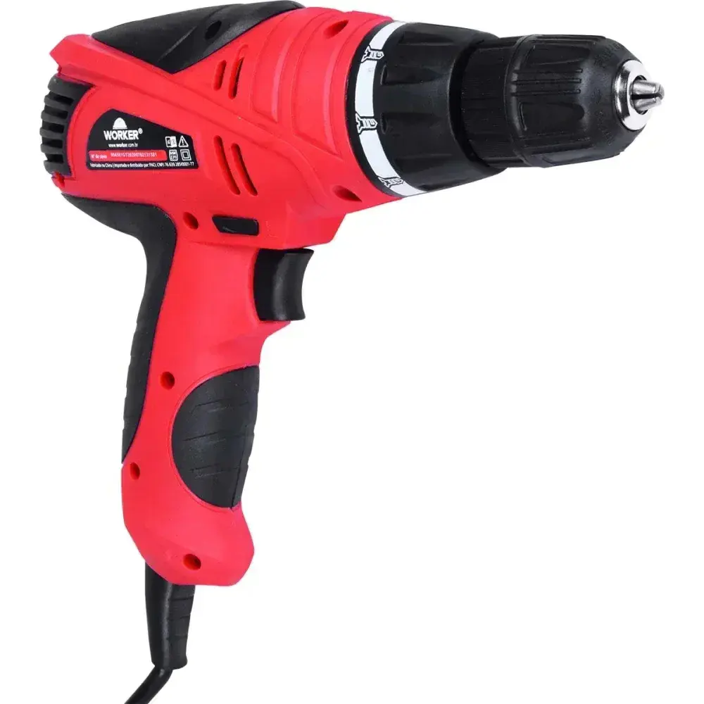 Furadeira parafusadeira FPW300 3/8” 10MM 280W 127V da Worker — fotografia 8