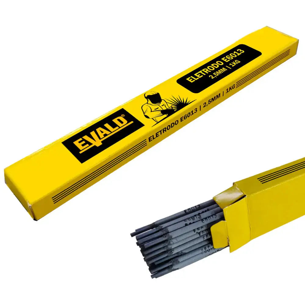 Eletrodo para solda E6013 2,5MM caixa 1 KG Evald — fotografia de referência