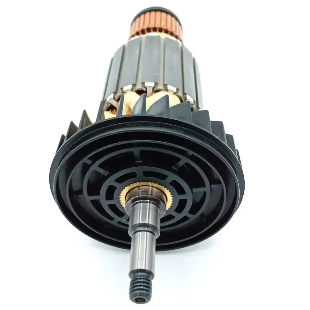 Induzido Rotor 127V para esmerilhadeiras 517791-1 MAKITA — fotografia 4