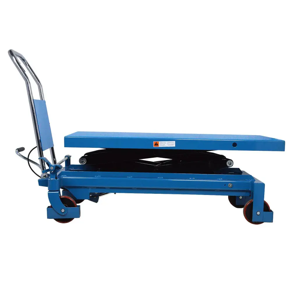 Mesa hidráulica pantográfica elevada 800KG Bovenau