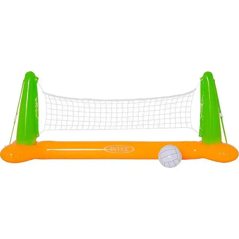 Vôlei inflável para piscina kit com bola e rede Intex — fotografia 4