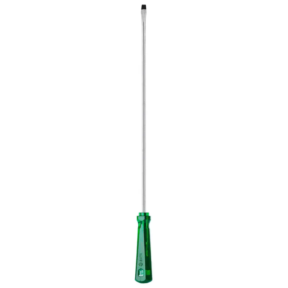 Chave de fenda com cabo translucido verde 3/8X12” Sata — fotografia de referência