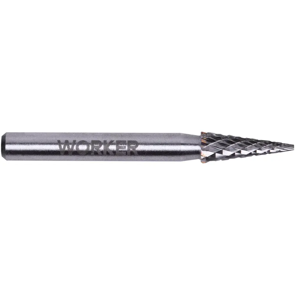 Lima rotativa cônica 6MM quebra cavaco Worker