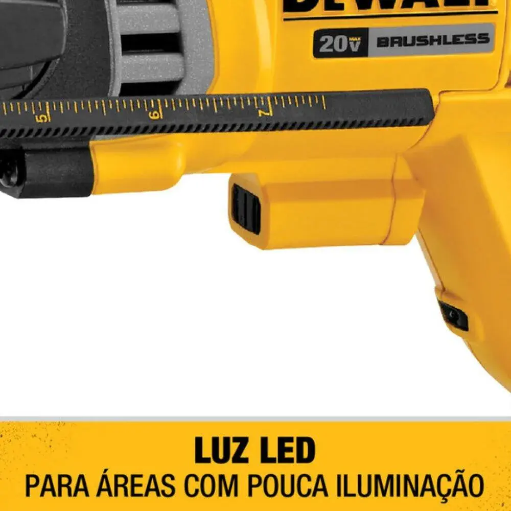 Martelo rompedor sds plus max xr brushless 1-1/8 20V Dewalt — fotografia 4