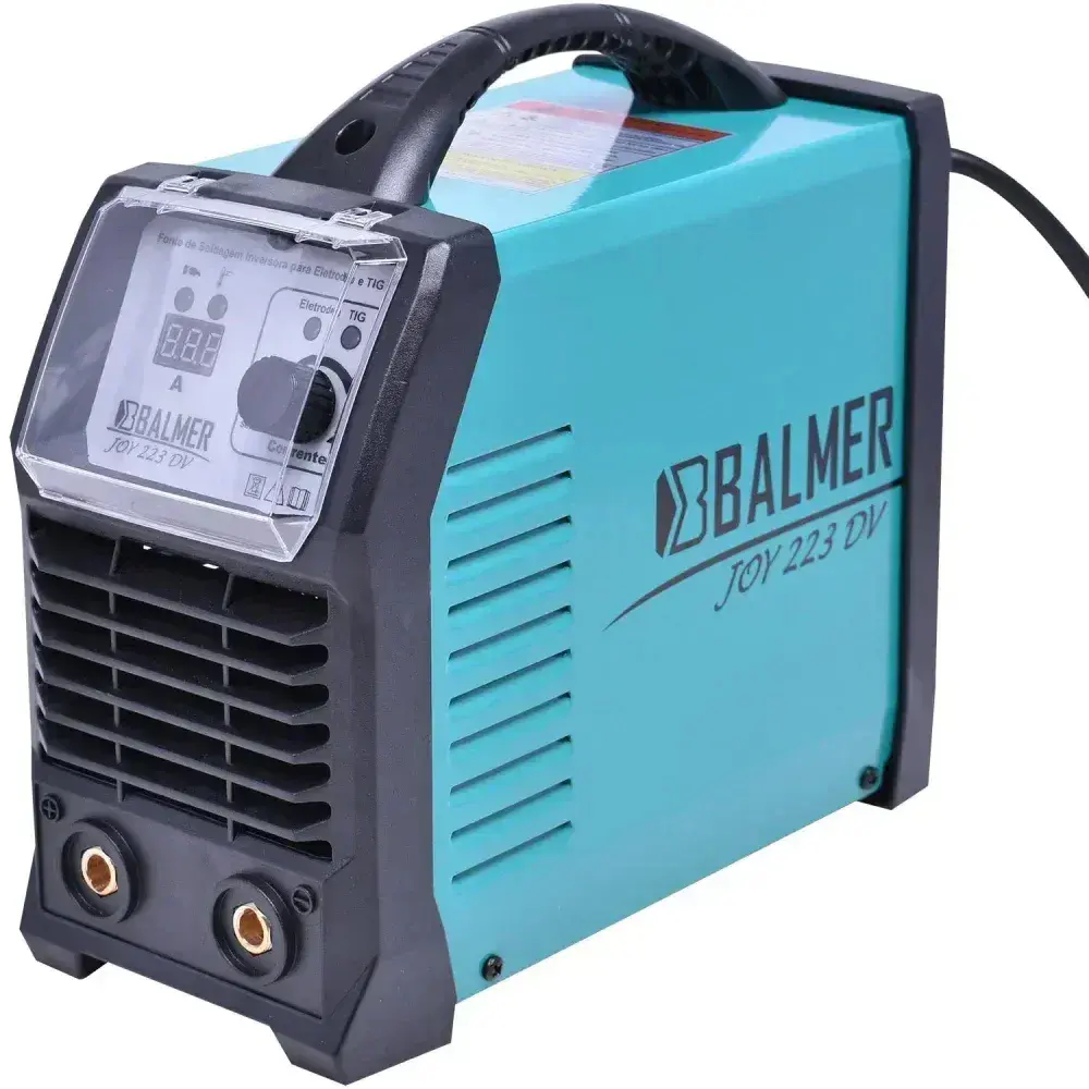 Inversora de solda tig JOY-223-DV 220A monofásico Balmer — fotografia 10