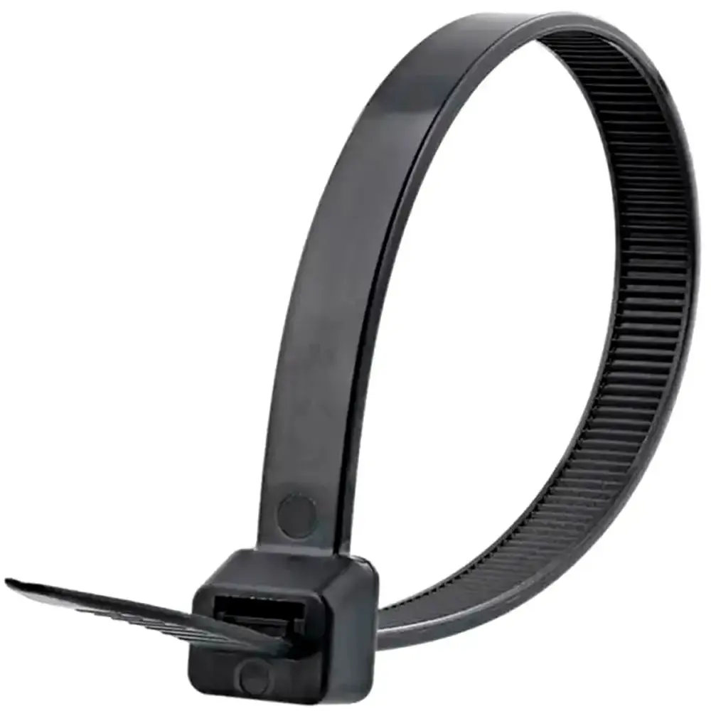 Abraçadeira de Nylon Preta 200 x 4.8 mm 100 Unidades AFF3170018 FERRARI — fotografia 2