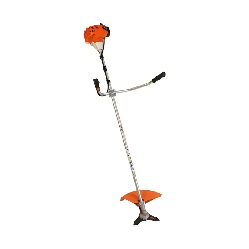 Roçadeira combustão a gasolina 1,3 CV 25 CC lâmina 3 facas FS 85 Stihl — fotografia 2