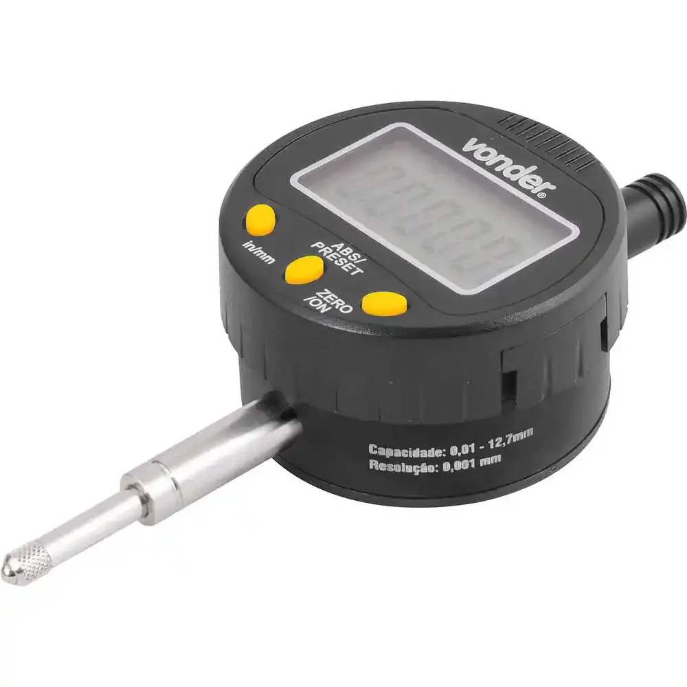 Relógio comparador digital 0,001MM RD-100 Vonder — fotografia 6