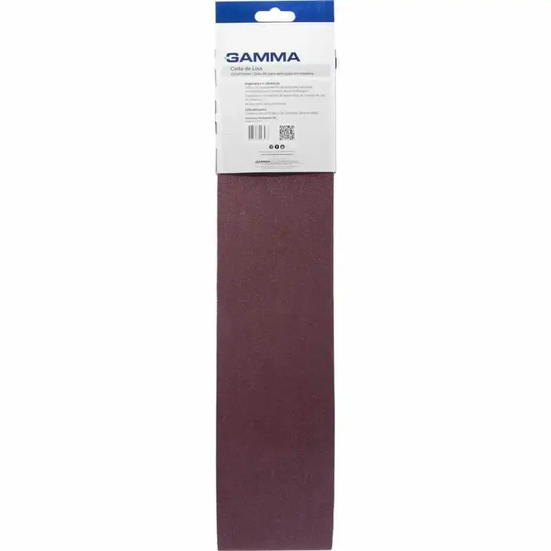 Cinta de Lixa 100 x 910 MM Grana 80 p/ Lixadeira Multifuncional G686BR ACG686/BR-082 GAMMA — fotografia 4
