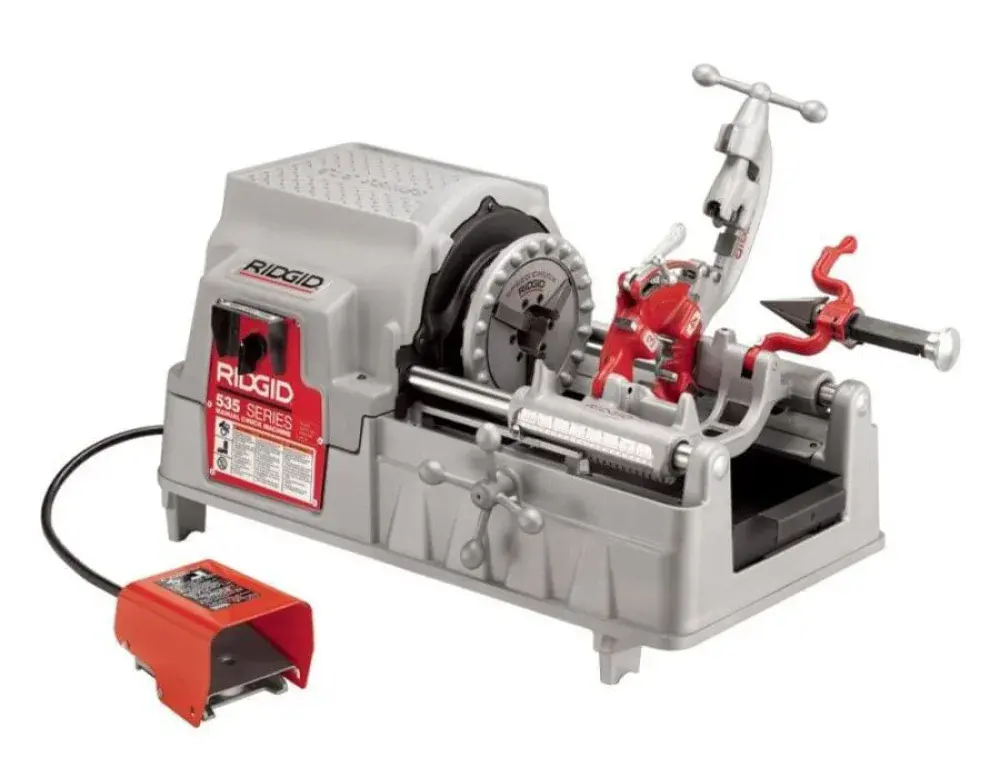 Rosqueadeira elétrica 535-T 1/2-2 bspt 1,5HP 3 velocidades Ridgid