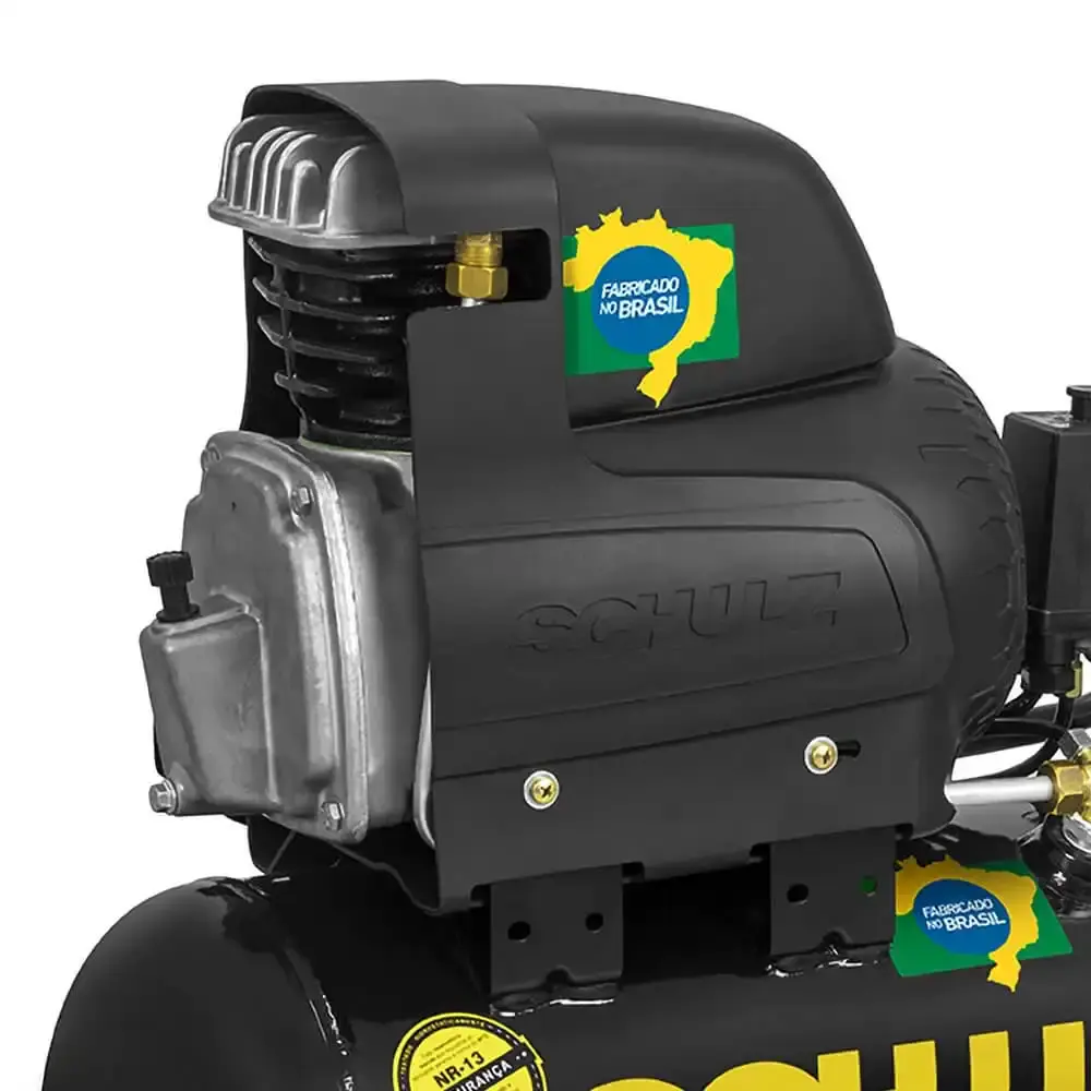 Compressor de Ar Schulz Pratiko 8,6PCM 25L 127V ou 220V CSI8,6/25 SCHULZ 110 V — fotografia 3