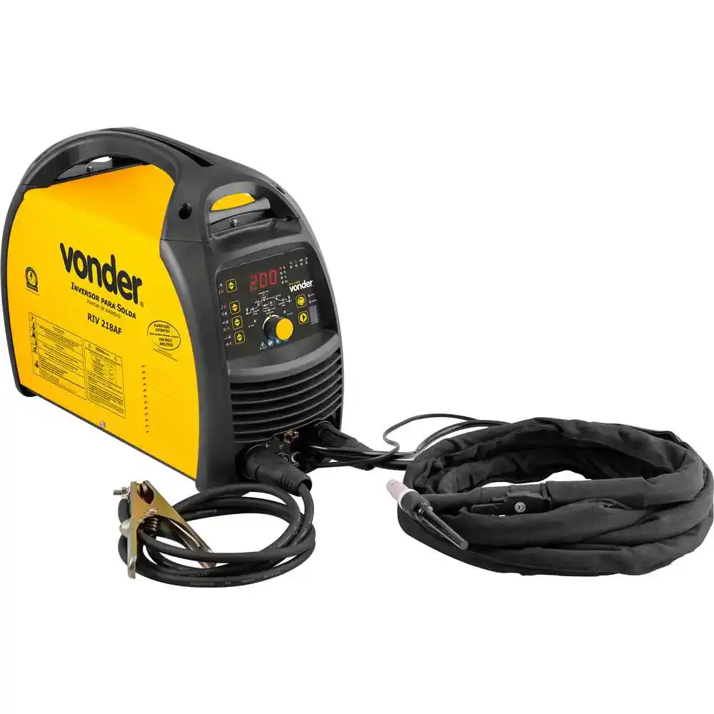 Inversor de solda RIV218AF pulsada PFC VRD vonder Vonder Cross