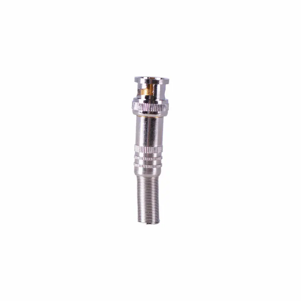 Conector bnc para cabo coaxial união parafusado Segurimax